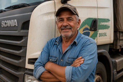 Antônio Carlos, Caminhoneiro